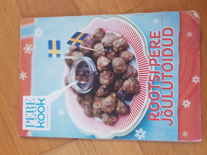 Rootsi pere jõulutoidud