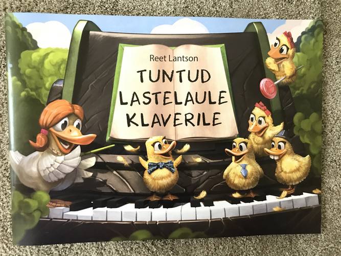 Tuntud lastelaule klaverile