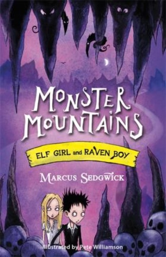 Monster Mountains. Elf Girl and Raven Boy