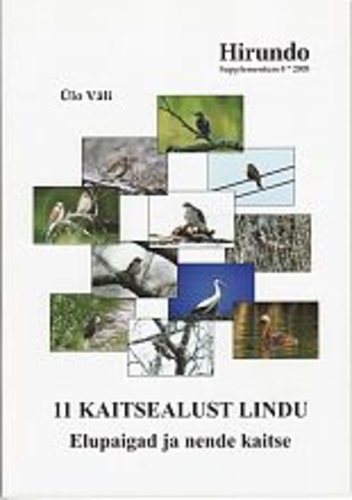 11 kaitsealust lindu