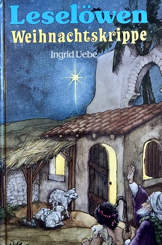 Leselöwen Weihnachtskrippe