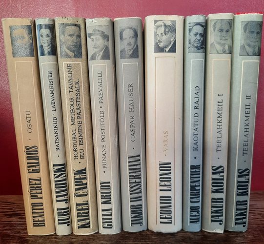 Varamu sarja üheksa raamatut.