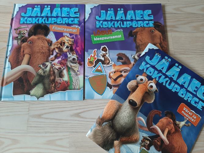 Jääaeg Kokkupõrge 3 raamatut