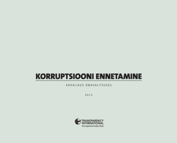 Korruptsiooni ennetamine kohalikus omavalitsuses