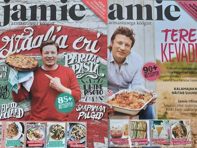 Jamie Oliver armastusega köögist. Tükike Itaaliat +Tere kevad!