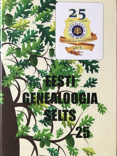 Eesti Genealoogia Selts 25