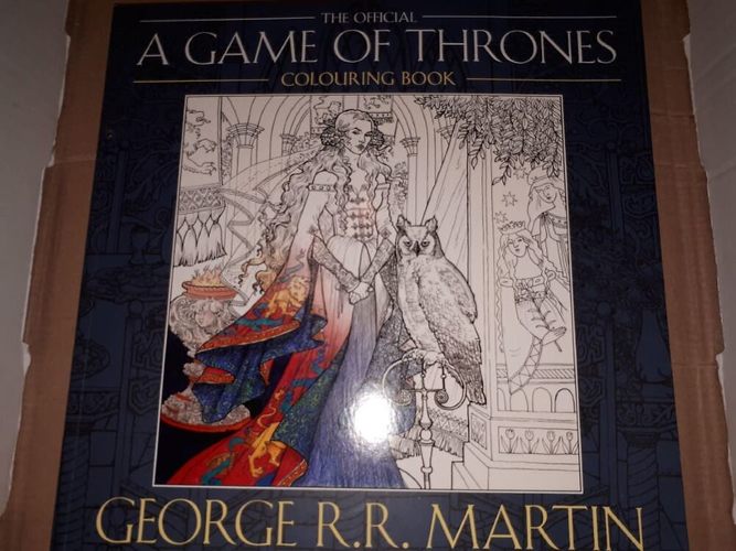 The official GAME OF THRONES colouring book