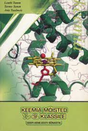 Keemia mõisted 7.-9. klassile Eesti-vene-eesti sõnastik