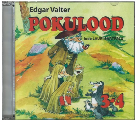 Pokulood 2-l CD plaadil 3-4 osa