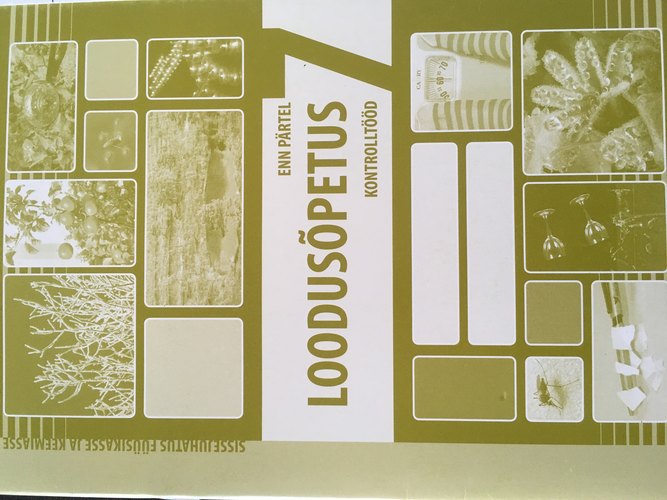 Loodusõpetus 7 kontrolltööd