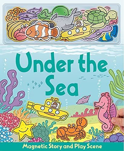 Under the sea. Magnetic story and play scene