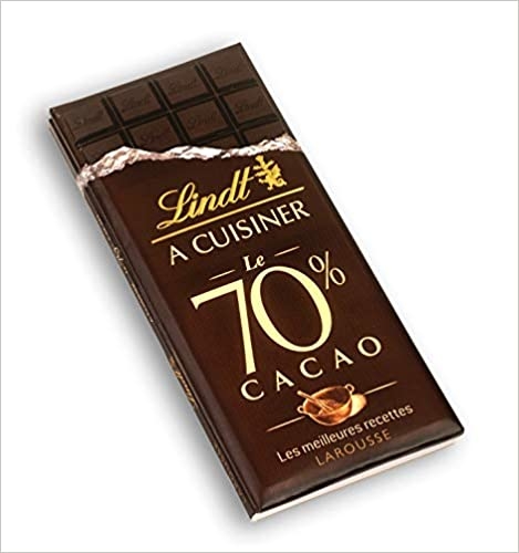 Lindt à cuisiner 70 % cacao - šokolaadikujuline šoko-retseptide raamat