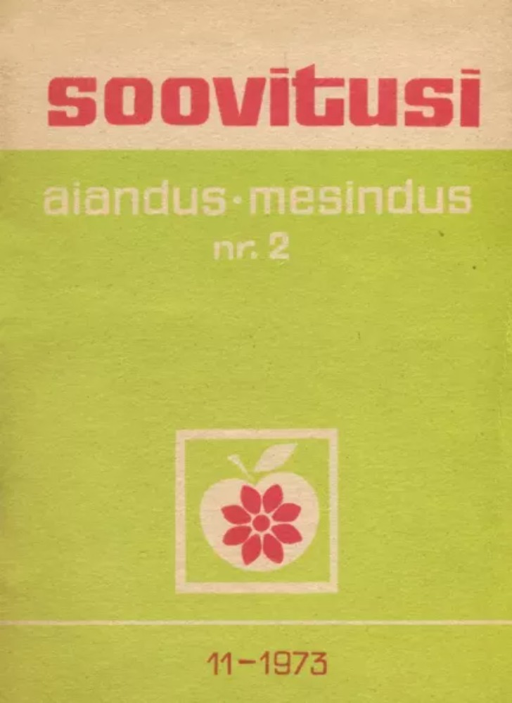 Aiandus. Mesindus 2. osa