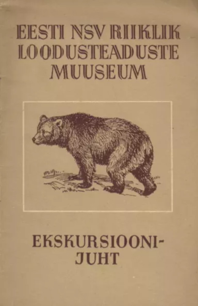 Eesti NSV Riiklik Loodusteaduste Muuseum