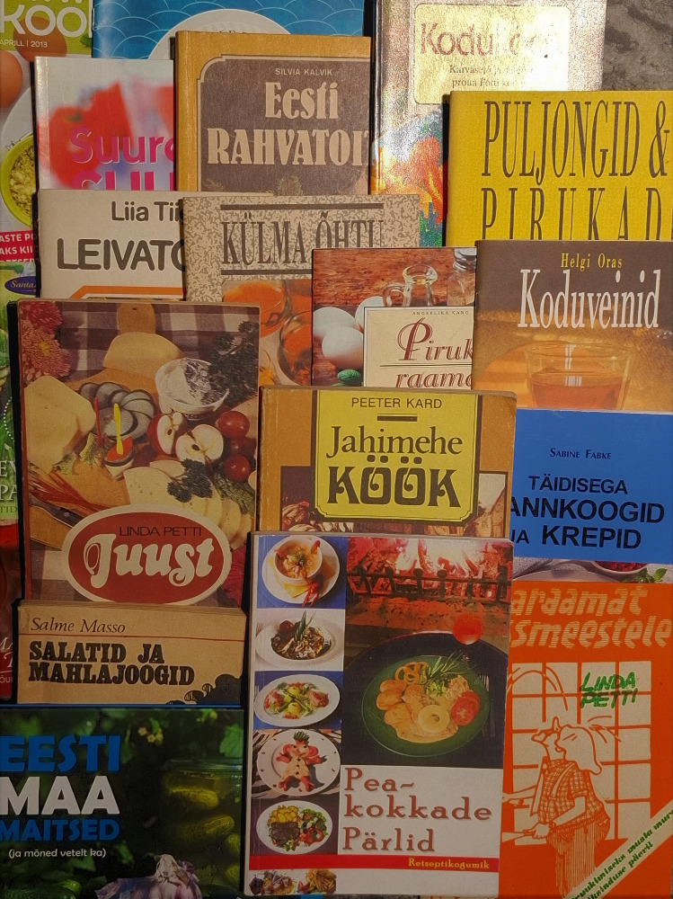 Erinevad kokaraamatud