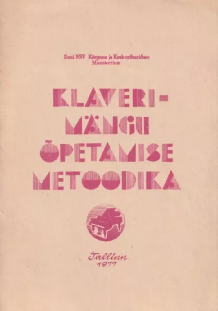 Klaverimängu õpetamise metoodika
