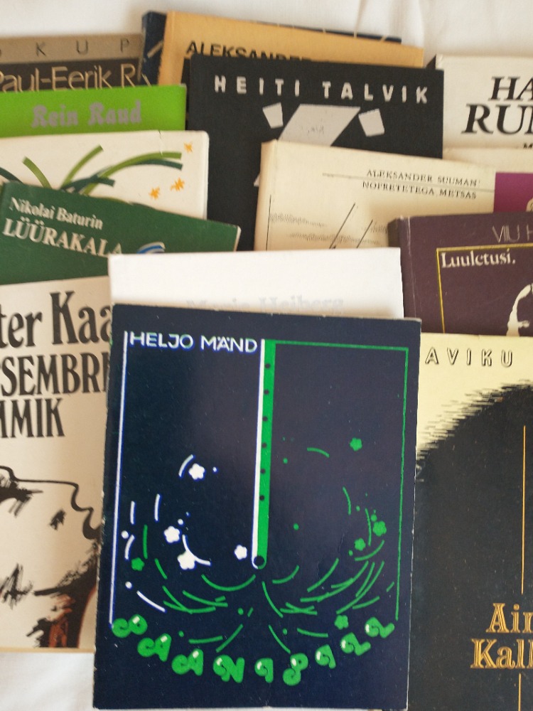 15  eesti luule raamatut
