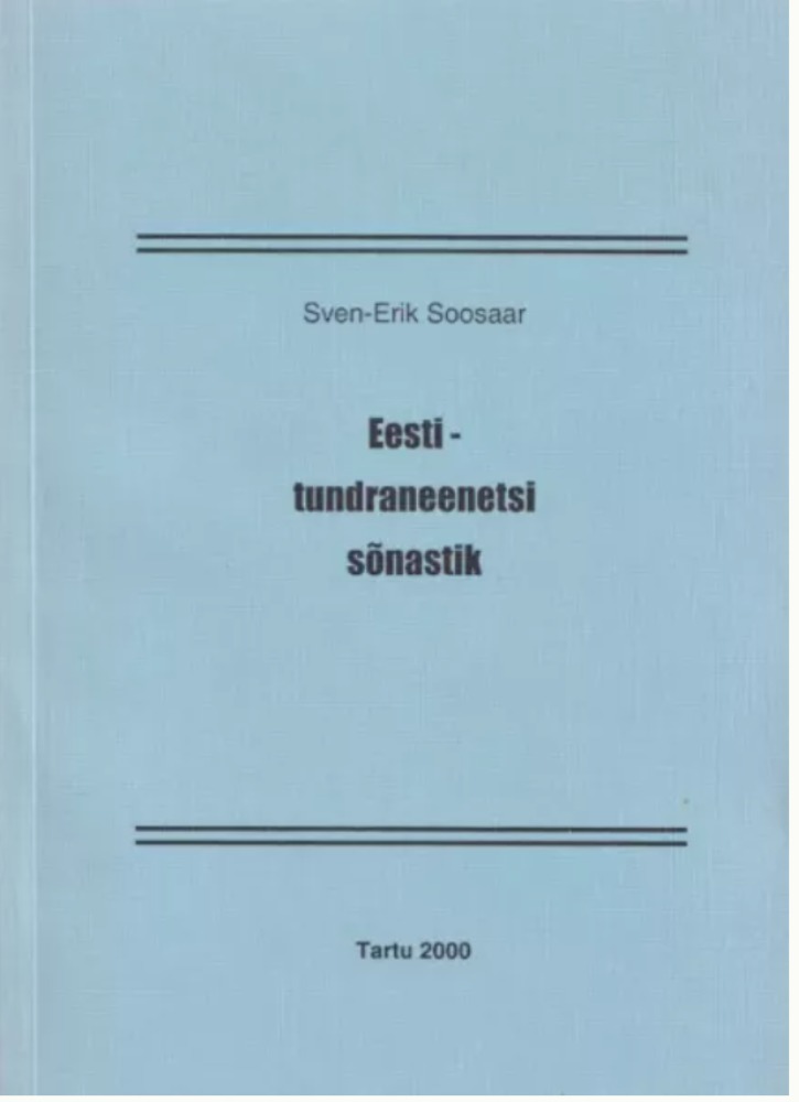 Eesti-tundraneenetsi sõnastik
