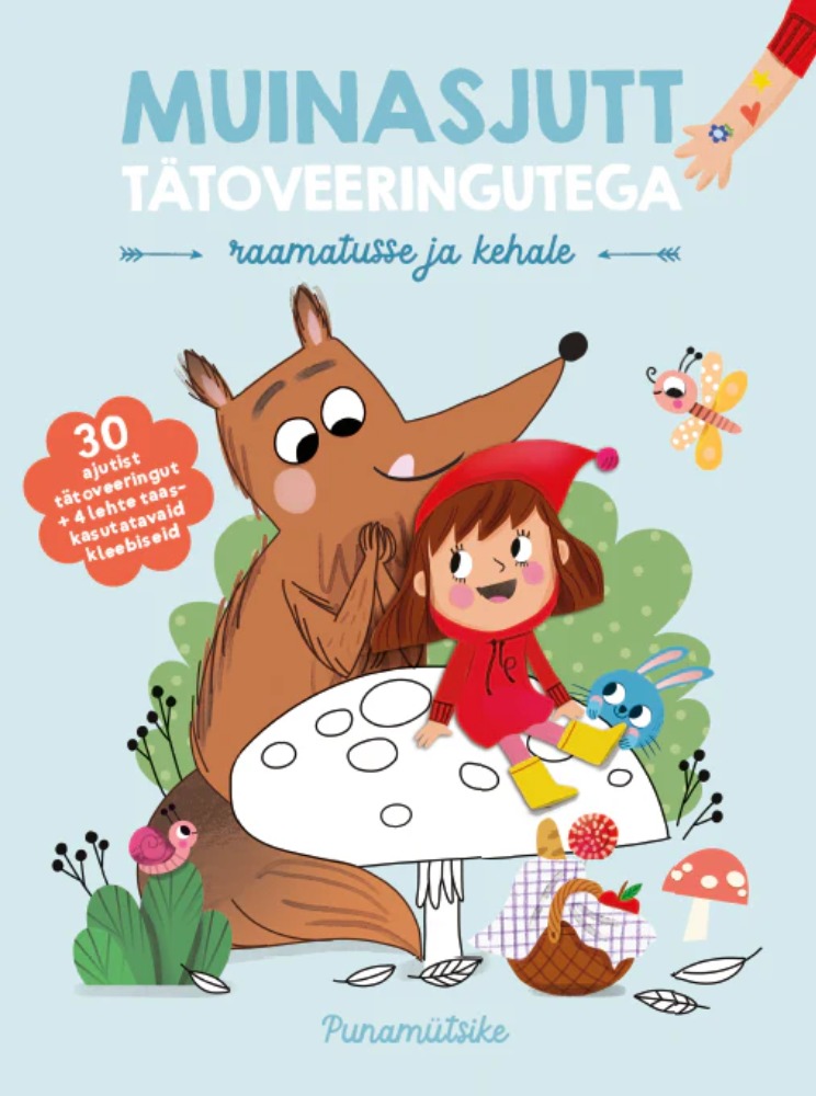 Muinasjutt tätoveeringutega raamatusse ja kehale