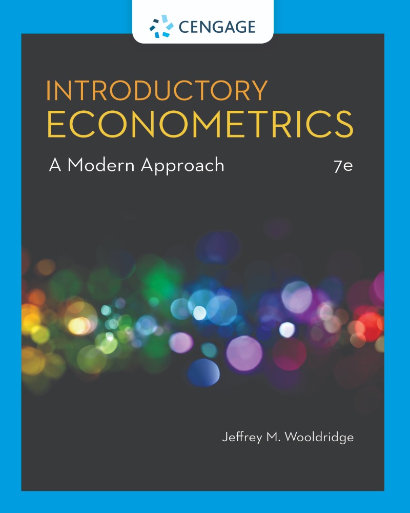 Introductory Econometrics: A Modern Approach