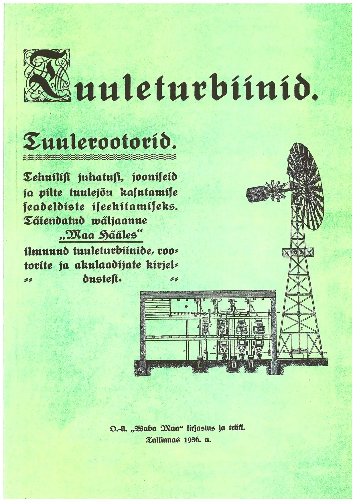 Tuuleturbiinid. Tuulerootorid