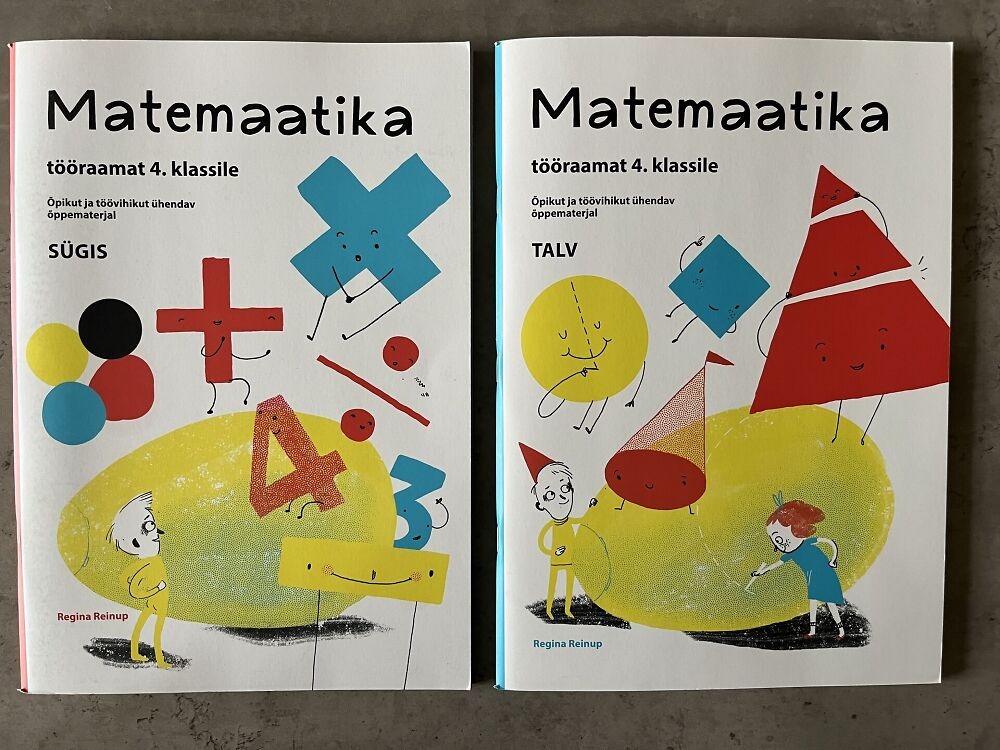 2 matemaatika tööraamatut