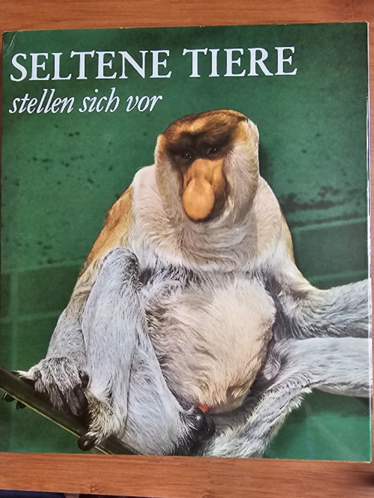 Seltene tiere stellen sich vor