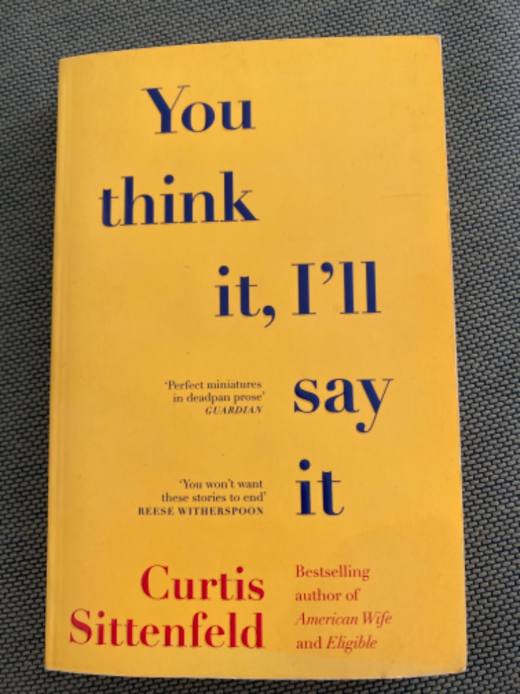 You think it, I'll say it