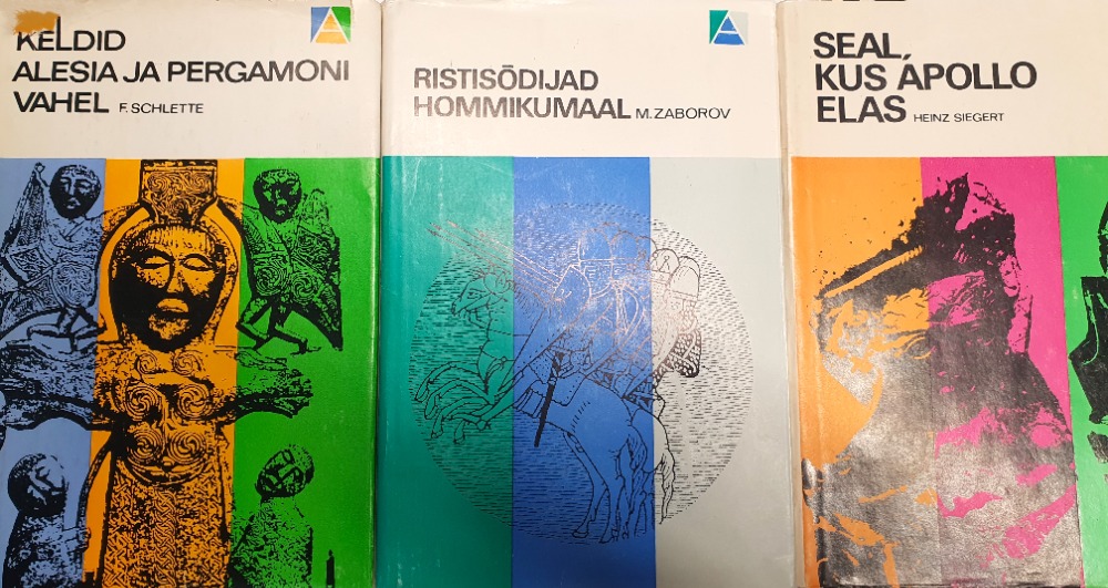 Komplekt ajalooraamatuid