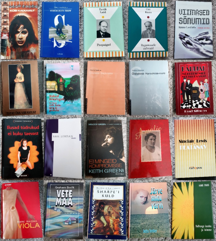raamatud 20tk