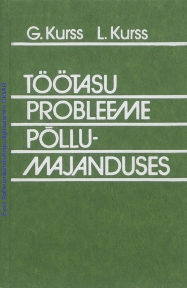 Töötasu probleeme põllumajanduses