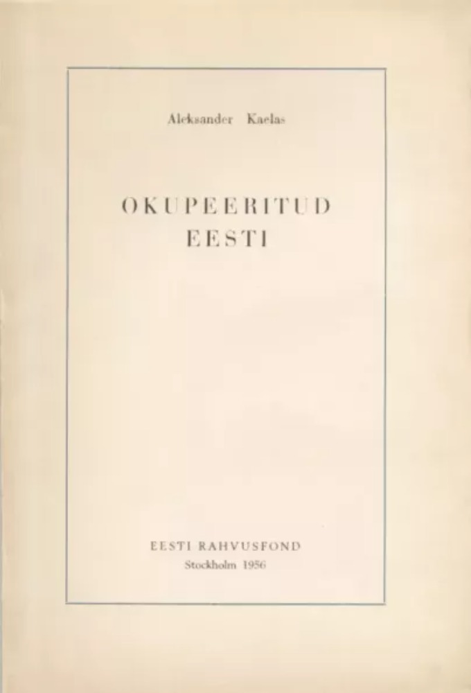 Okupeeritud Eesti