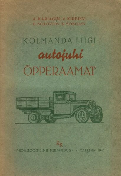 Kolmanda liigi autojuhi õpperaamat