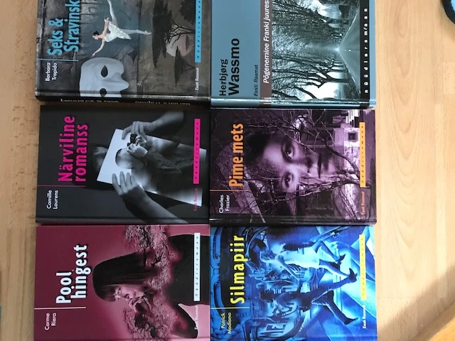 6 raamatut Nüüdisromaani sarjast