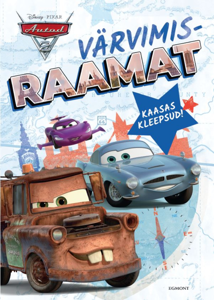 Värvimisraamat Autod 2