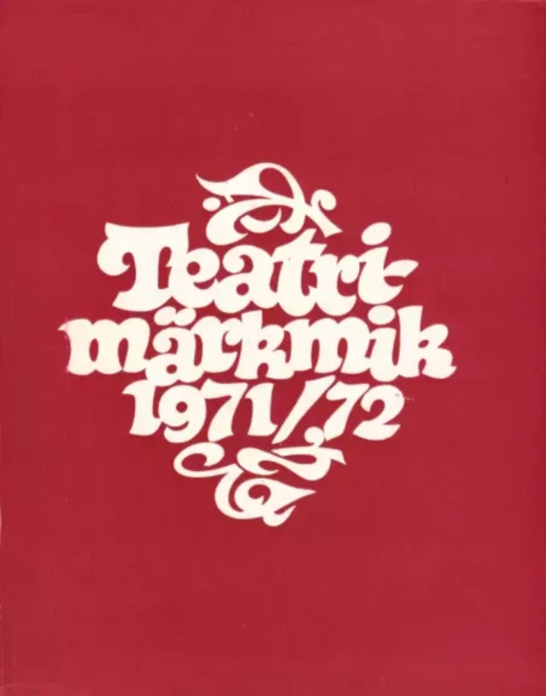 Teatrimärkmik 1971/72
