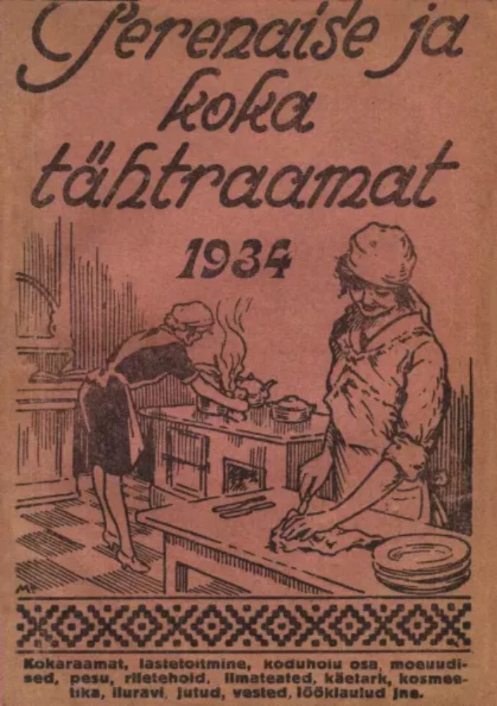Perenaise ja koka tähtraamat 1934