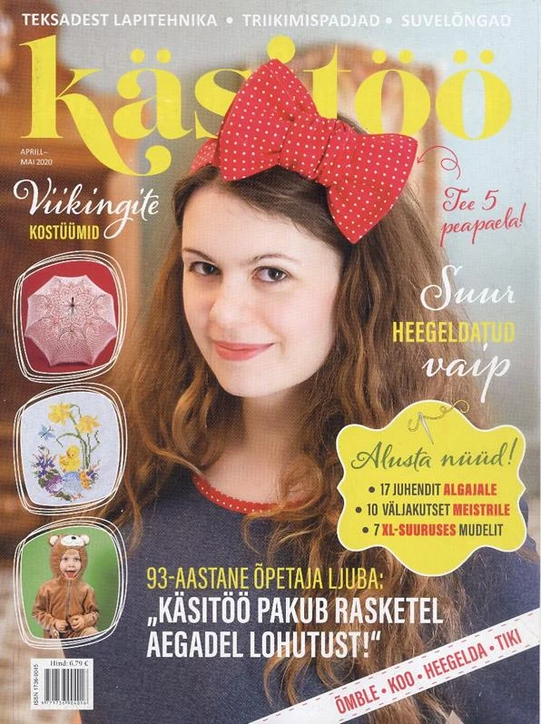 Käsitöö aprill-mai 2020